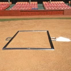 [ 6 ] 4' X 6' Heavy-Duty Baseball Batter's Box Template