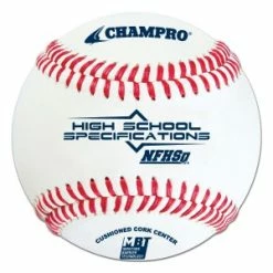 [ 0 ] CBB-HSJ NFHS Approved Leather Game Baseballs