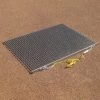 [ 3 ] Stadium Series Rigid Drag Mat 4' W X 3' D With Heavy Duty Attachment Bar -Baseball Apparel Shop 05585k 2