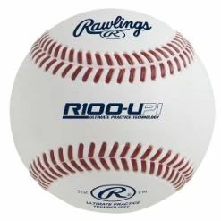[ 6 ] Rawlings R100-UP1 Practice Baseball – 1 Dozen