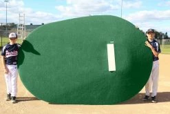 Portolite 10" Full Length Game Mound -Baseball Apparel Shop 10inchgamemoundGreen 28598.1595449308