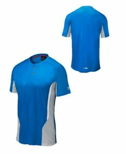 Mizuno Mens Elite 2 Button Baseball Jersey