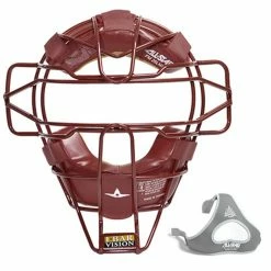 All-Star FM25LMX Traditional Catchers Facemask -Baseball Apparel Shop AllStarFM25LMXTraditionalCatchersMaskMaroon 70165.1595957493