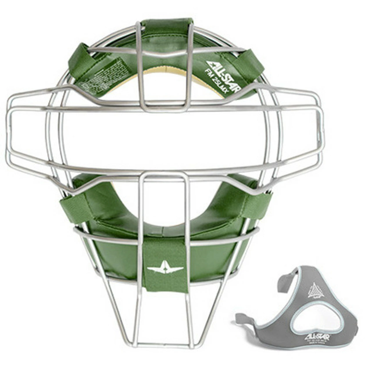 All-Star FM25TILMX Titanium Traditional Catchers Facemask 4 All-Star FM25TILMX Titanium Traditional Catchers Facemask - Image 2