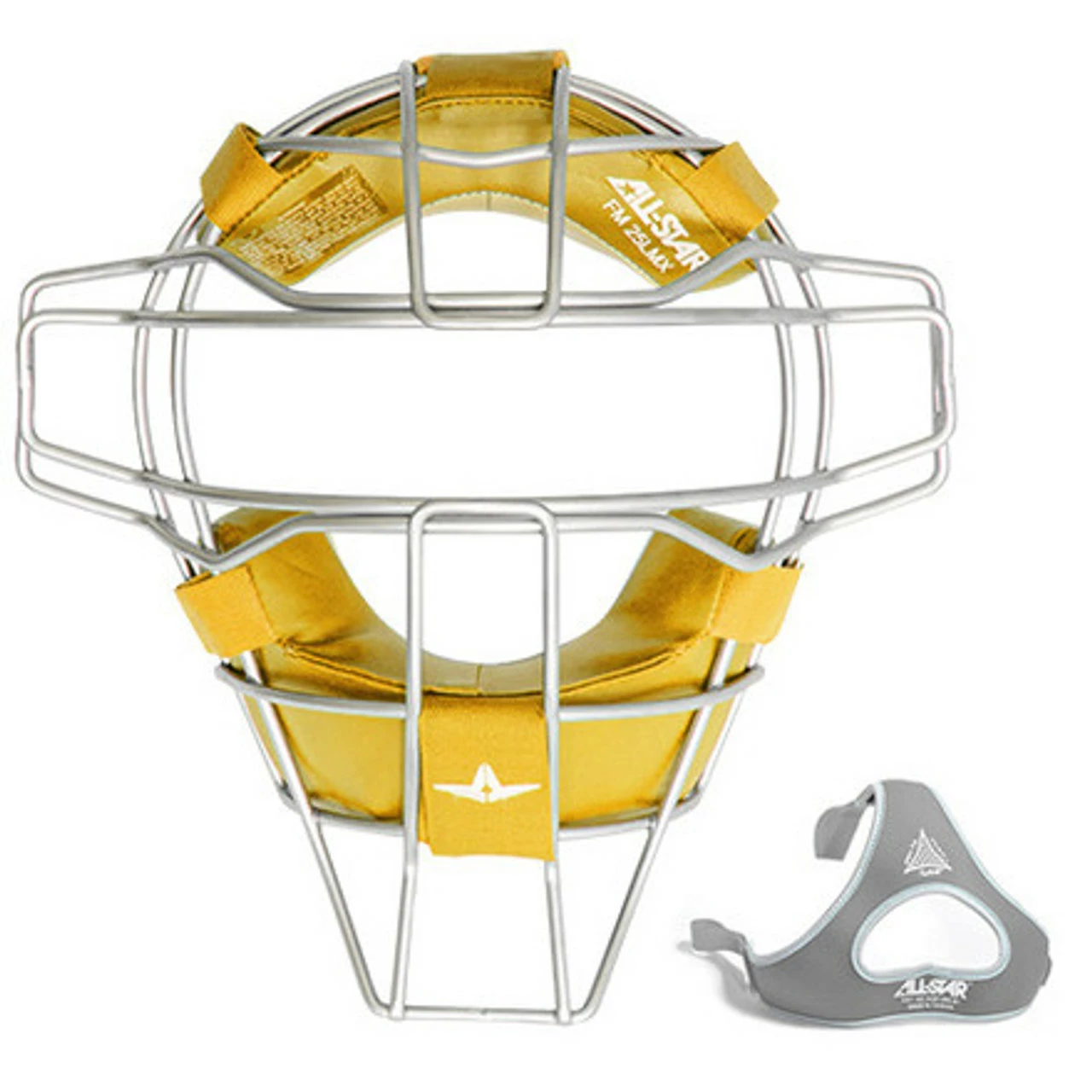 All-Star FM25TILMX Titanium Traditional Catchers Facemask 10 All-Star FM25TILMX Titanium Traditional Catchers Facemask - Image 8