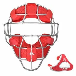 All-Star FM4000 System 7 Lightweight UltraCool Traditional Catchers Facemask -Baseball Apparel Shop AllStarFM4000TraditionalCatchersFacemaskRed 63933.1595967536