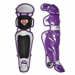 All-Star Adult System 7 Pro Leg Guards -Baseball Apparel Shop AllStarSystem7LG30WPROPurpleLegGuards.1 83411.1596051239