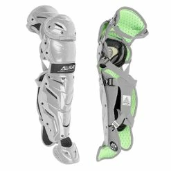All-Star System 7 AXIS Youth Leg Guards -Baseball Apparel Shop lg1216s7x sv 41938.1596052706